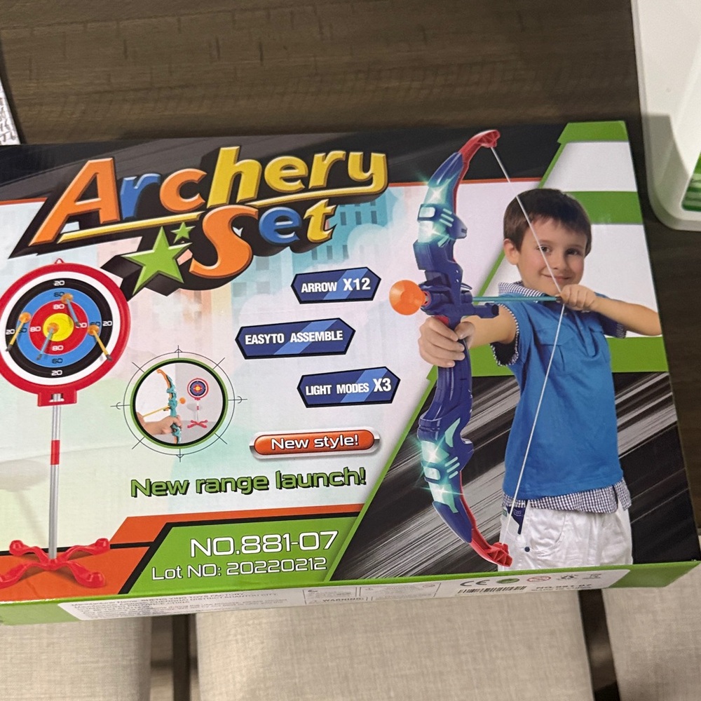 Archery Set for Kids - Blue and Red